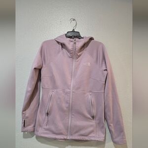 The North Face Light Purple Womens Fleece Jacket Small
